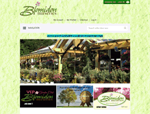 Tablet Screenshot of blomidonnurseries.com